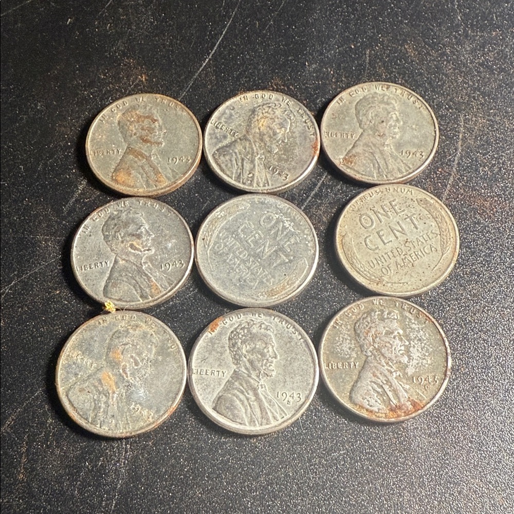 Vintage Lincoln Wheat Pennies Collection